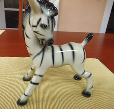 Gmundner Keramik Figur, Zebra