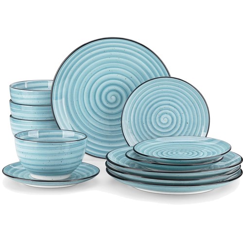 Tafelservice teilig blau - tafelservice,