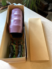 Pferdekutsche - Planwagen mit Kutscher und Zugpferden (alt) - Mit OVP