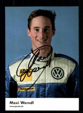 Maxi Werndl Autogrammkarte Original Signiert Motorsport + A 210448
