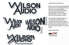 Wilson audio logo display - wilson,