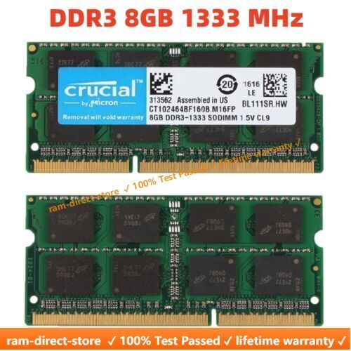 Crucial ddr3 4gb 8gb 16gb - 4gb,