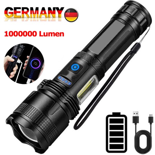1000000 lumen taschenlampe cob - 1000000,