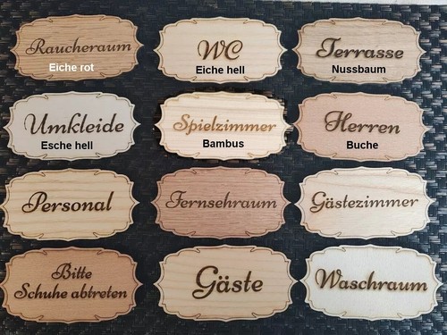 Türschild gäste privat - türschild,