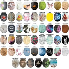 WC SITZ TOILETTENDECKEL KLODECKEL DECKEL BAD TOILETTENSITZ MIT ABSENKAUTOMATIK