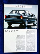 OPEL Kadett E Stufenheck