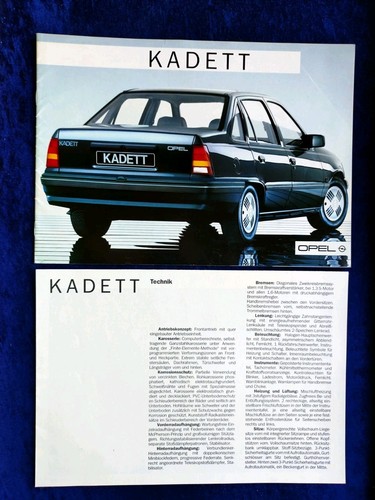 Opel kadett stufenheck - kadett,