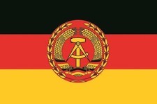 Aufkleber Flagge DDR NVA Fahne Autoaufkleber Sticker