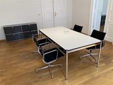 USM Haller Tisch 200x100 Lichtgrau