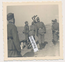 Foto Wehrmacht Offiz. Soldaten, Scherenfernrohr, Ausrüstung 2.WK (8007a)