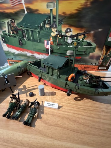 Cobi 2238 patrol boat river - cobi, mk