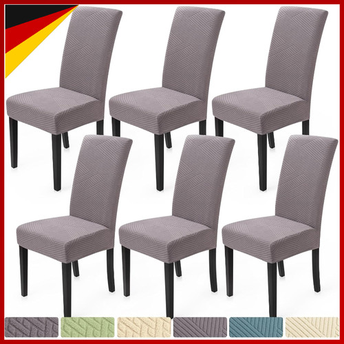 Stuhlhussen 6er set - 6er, stretch