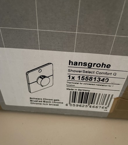 Hansgrohe unterputz thermostat - hansgrohe,