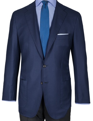 Kiton sakko dunkelblau aus - sakko,