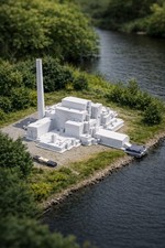 Kraftwerk Model 3D Modell
