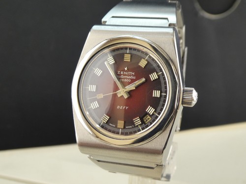Zenith defy burgundy - ",