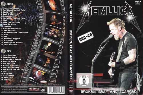 Metallica dvd broken - ,