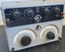 PHILIPS Historischer Profi TONGENERATOR GM2307 mit EFM1 aus den Anfang 1950er