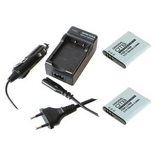 2x Akku und Ladegerät für