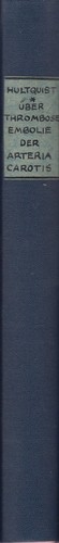 Hultquist thrombose u - thrombose,