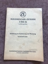 ZF Mähdrescher Getriebe 3