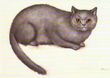 Grußkarte: Malerei von Leonor