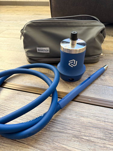 Amotion shisha set blau - shisha, mit