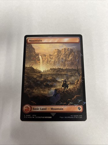 Mountain chocobo track foil - chocobo,