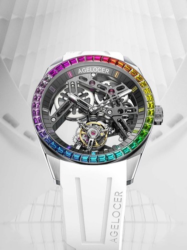 Agelocer rainbow tourbillon - agelocer,