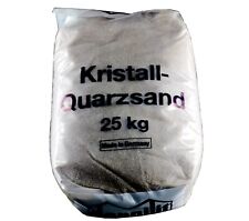 Quarzsand, Kristallsand fein 0,1 bis 0,5mm, Sand, Filtersand 1 Kg