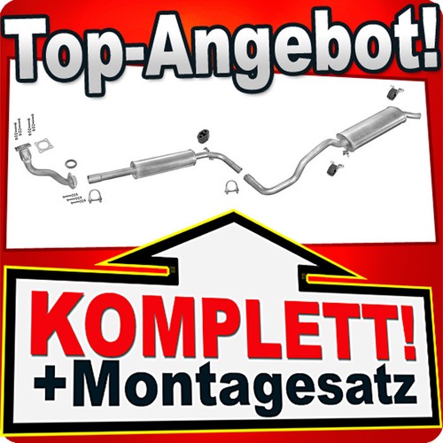 Auspuff für seat ibiza - auspuff,
