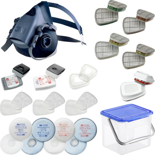 Silikon halbmaske 7500 - silikon,