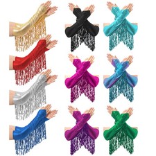 DE Glitzer Handschuhe Lang