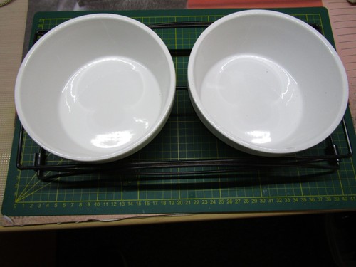 Keramik napf set mit - napf, metall