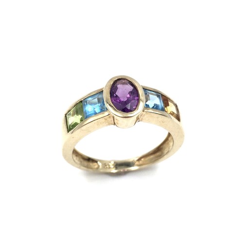 8ct yellow gold ring
