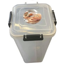 Kunststoff-Brotbehälter für Sandwich-Laibe, Küchentheke, Toast, Bagel