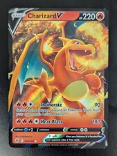 Charizard V 018/159 Pokemon Karte Zenith der Könige Englisch