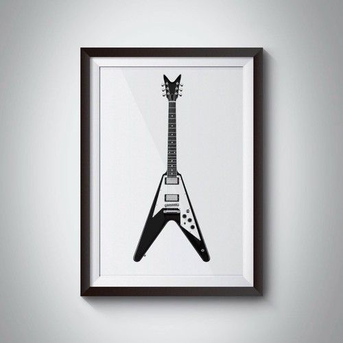 Flying gitarre a4 - v, e-gitarre