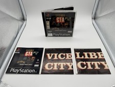 GTA Grand Theft Auto (GTA, European Version, Black Label, PS1, PlayStation)