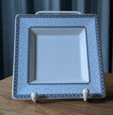 Rosenthal: Tablett/Schale/Servierplatte AIDA Princess blue, 13 x 13 cm