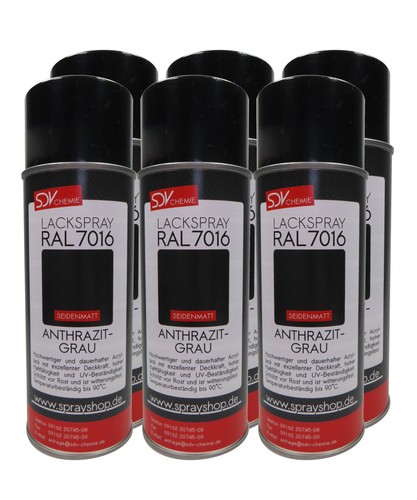 Lackspray ral 7016 - 6x,