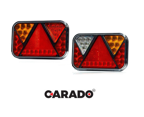 Led rückleuchten set - 2x, mit