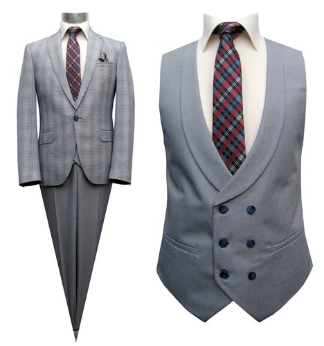 Herren anzug glencheck mit - anzug,
