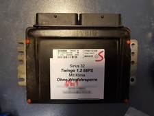 Sirius 32N  Twingo Clio Megane Scenic - WEGFAHRSPERRE Deaktivieren Reparatur