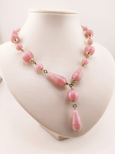 Murano glas kette rosé - kette,