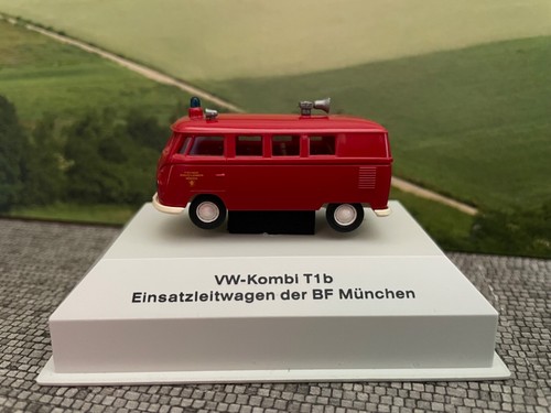 Brekina feuerwehr vw t1 - 1:87,