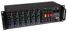 JB Systems Liverack-10 Mixer 7 Kanal 19" Rack USB Bluetooth Mic Line MP3 Player