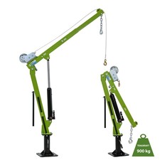 Pickup Kran Ladekran Schwenkkran Seilwinde 900kg 360° Hebekran Werkstattkran