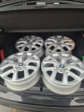 Verkaufe 4 BMW-Felgen,  Lochkreis 112 mm, 6,5 Zoll breit und 17 Zoll groß