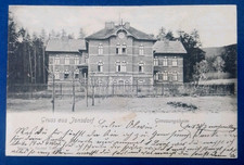 AK Jonsdorf Genesungsheim Bahnpost Oybin Zittau Zittauer Gebirge Sachsen 1903